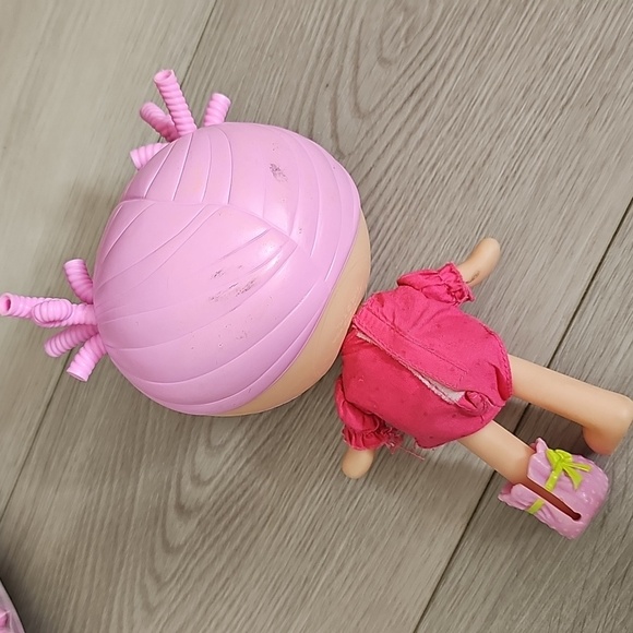 2012 Lalaloopsy Littles Silly Hair Doll Trinket Sparkles - Picture 8 of 10